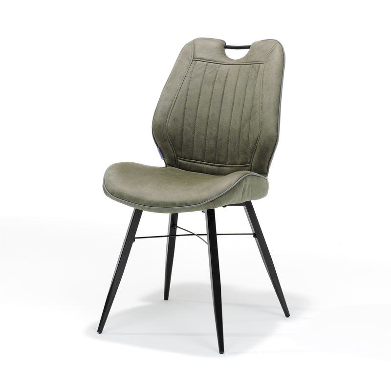 Stoel Quattro | STOF SOFT | 64 cm cm | zwart Groen