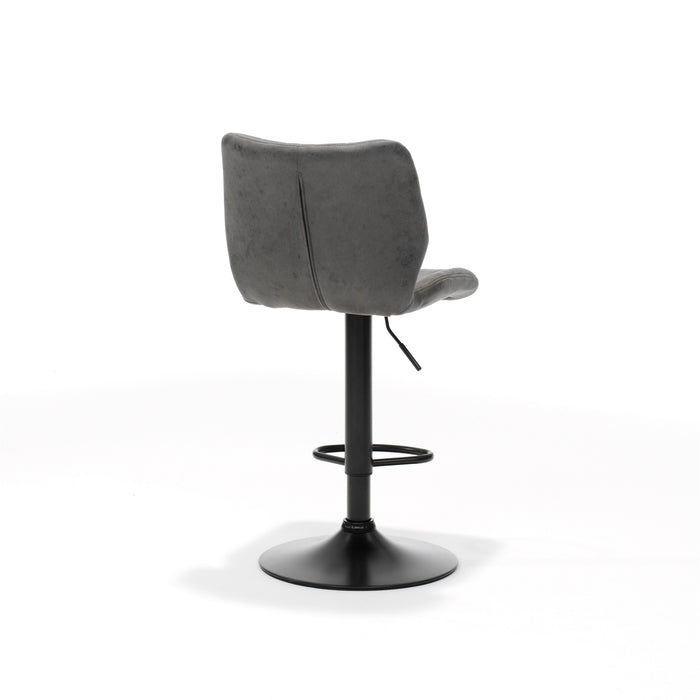 Barkruk Bobby | STOF SOFT | zwart Antraciet