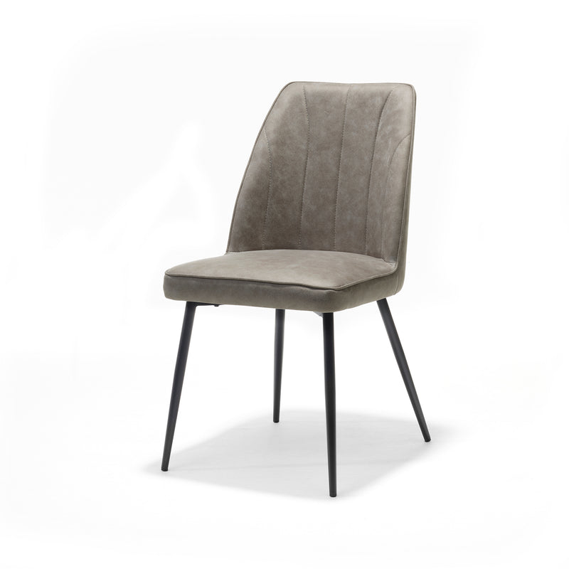 Stoel Paula | STOF SOFT | zwart Pebble