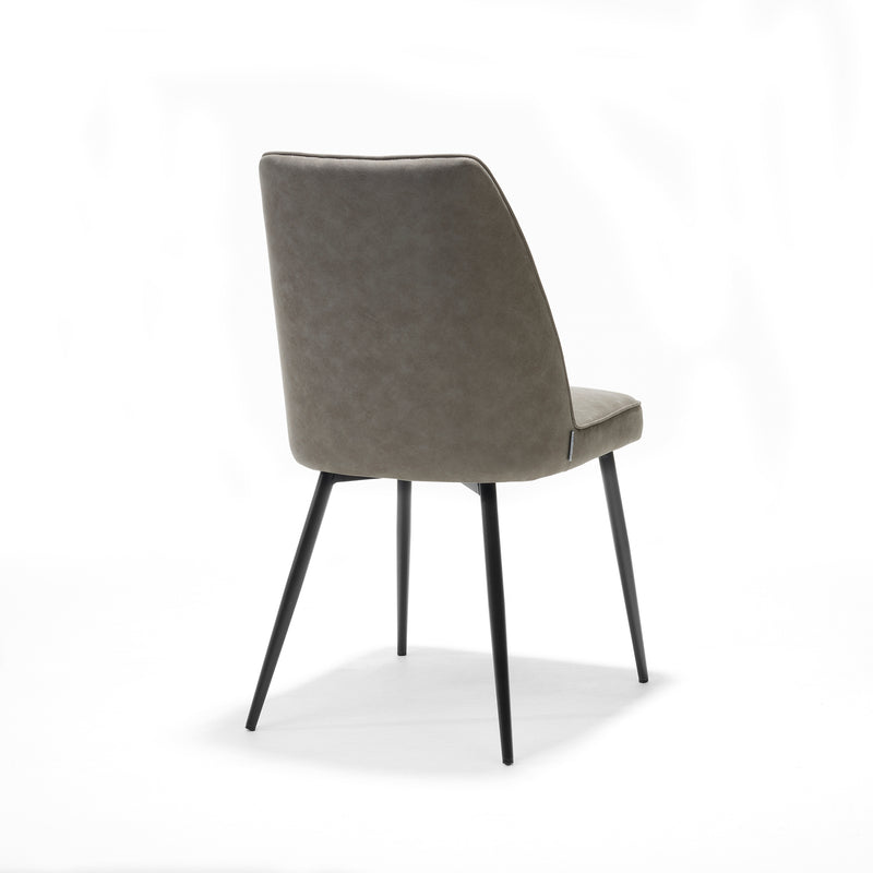 Stoel Paula | STOF SOFT | zwart Pebble