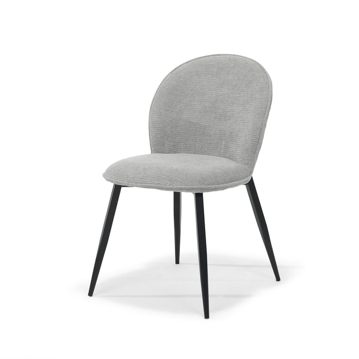 Cuba stoel Stof Aragon Grijs