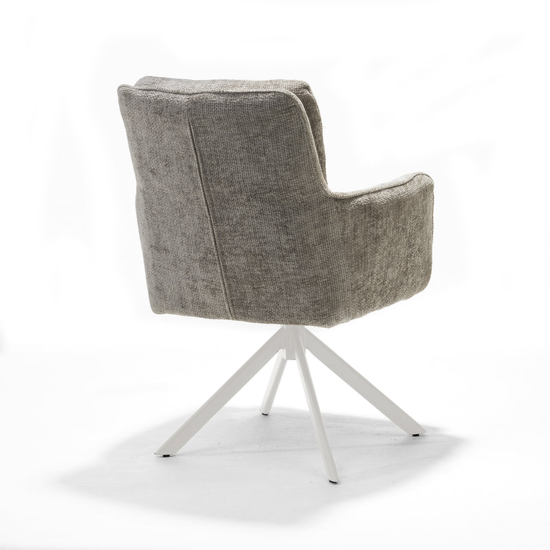 Eetkamerstoel Alex | Ecru | Beige frame