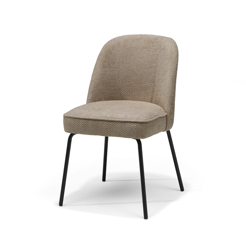 Stoel Luxor | STOF RETRO BLISS | Zwart #18 Taupe UKFR