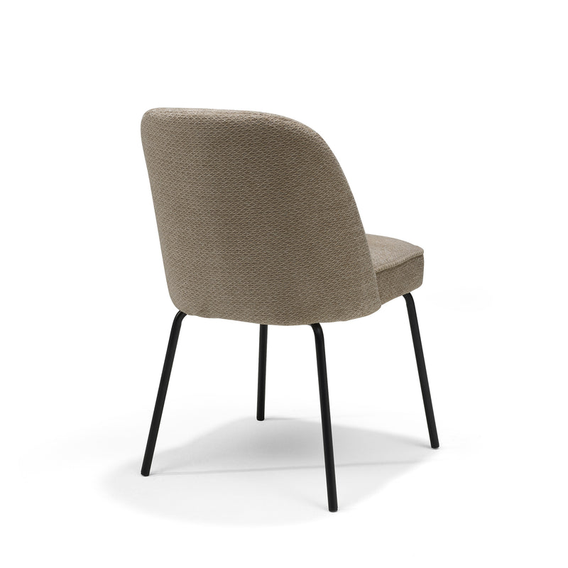Stoel Luxor | STOF RETRO BLISS | Zwart #18 Taupe UKFR