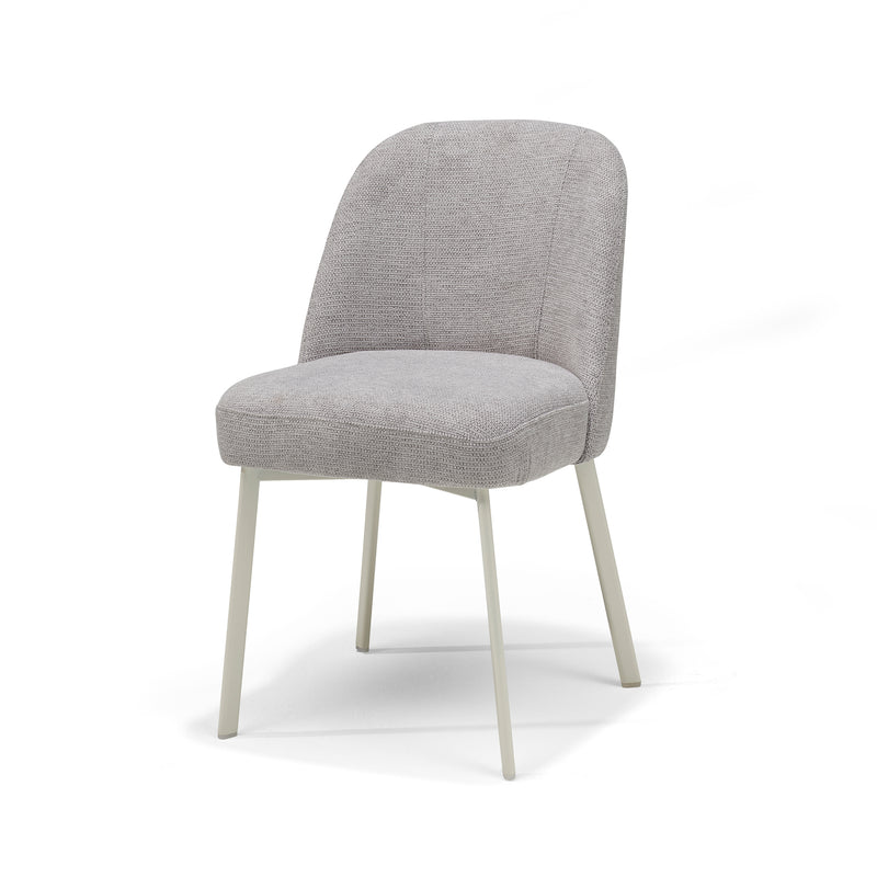 Stoel Luxor 2 | STOF MITO | 2 Ovaal Beige #40 Ash Grey