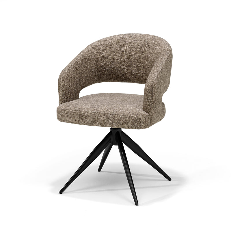 Swing | STOF LEO | armstoel Beige Relax functie frame zwart