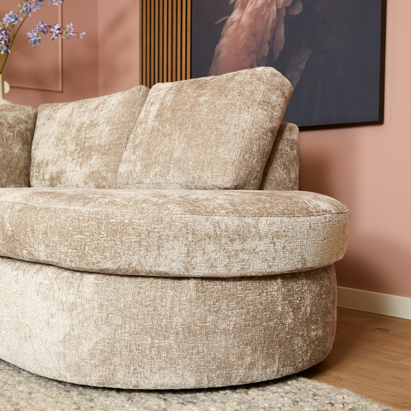 Hoekbank Alma | Links | Beige