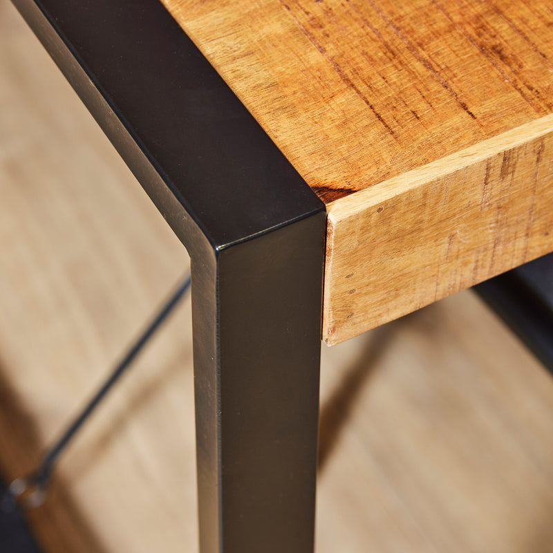 Eettafel Barkley | Mangohout | Rechthoek | U-poot