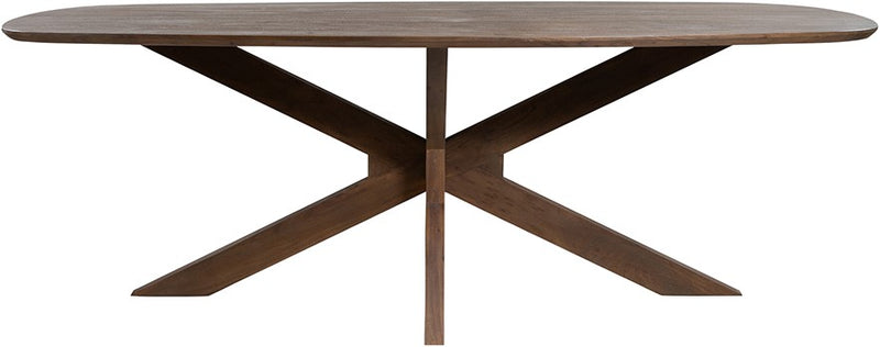 Eettafel Capricorn | Eetkamertafel 180, Acacia Marron Brown