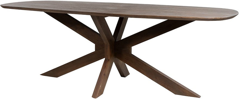 Eettafel Capricorn | Eetkamertafel 200, Acacia Marron Brown