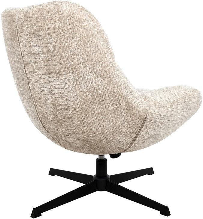 Chuck | draaifauteuil 360 + rock system Cremona Natural 02