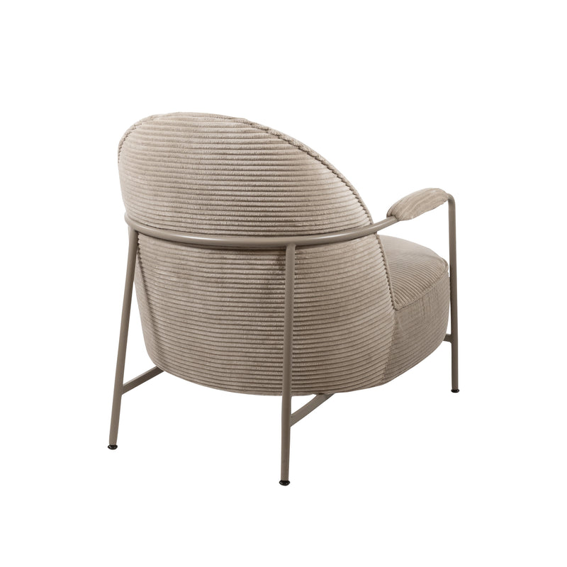 Fauteuil Elton | Beige | Sand Frame Rib Sand