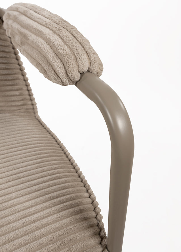Fauteuil Elton | Beige | Sand Frame Rib Sand