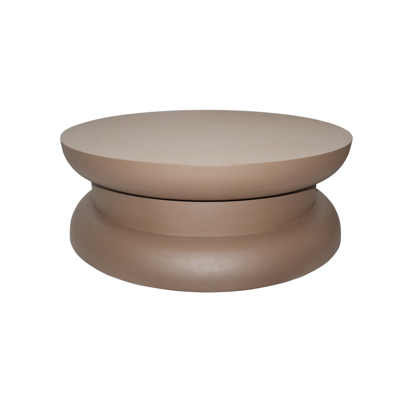 Parma Salontafel, | salontafel, Ø85, H30, Brown