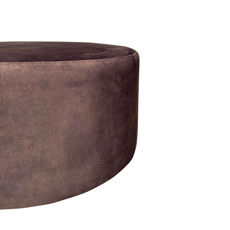 My MySofa | Sofa Hocker Rond 60 cm Adore 108 Brown