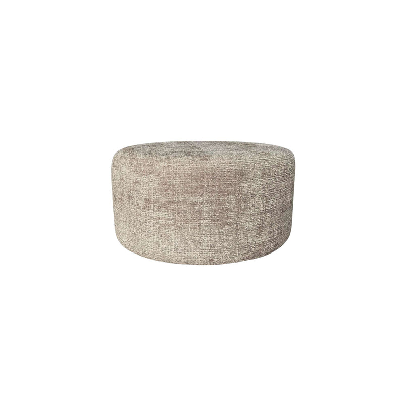My Sofa | Hocker Rond 60 cm Cremona 14 Taupe
