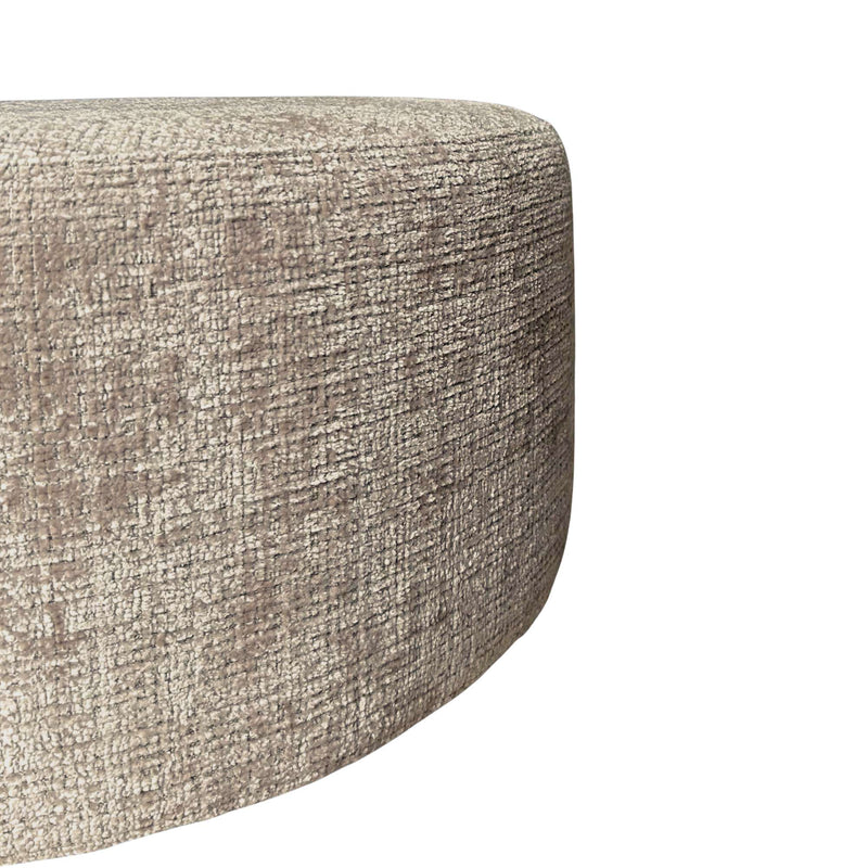 My Sofa | Hocker Rond 60 cm Cremona 14 Taupe
