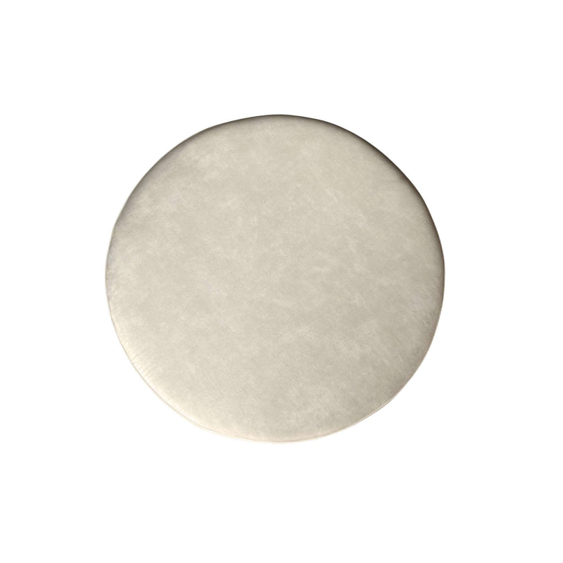 My MySofa | Sofa Hocker Rond 80 cm Adore 102 Crème