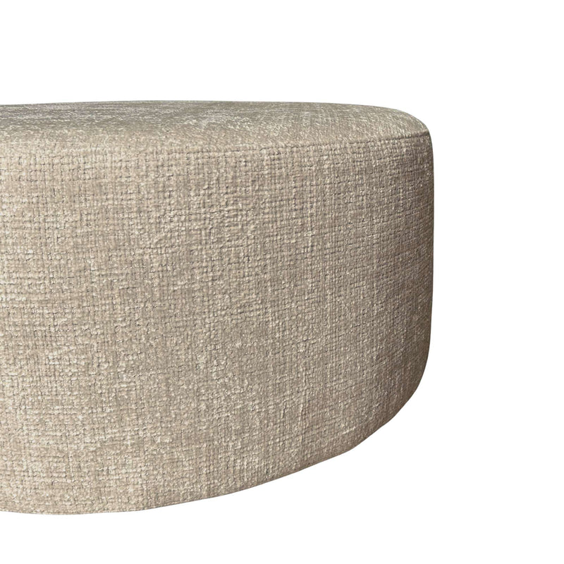 My Sofa | Hocker Rond 80 cm Cremona 14 Taupe