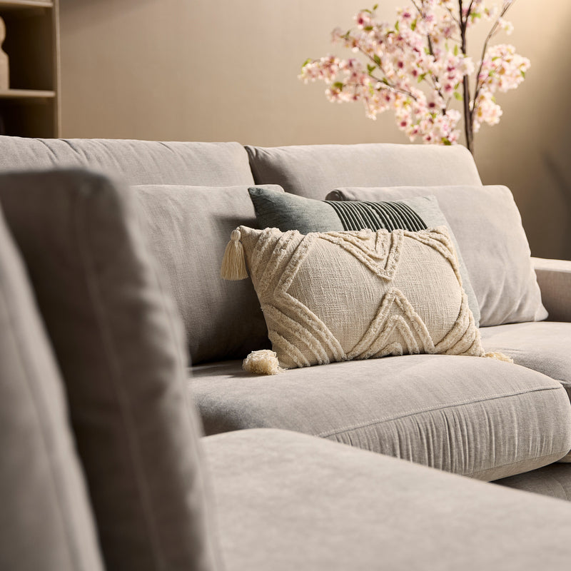 MySofa Jesse | Ottomane Links + 2,5 zits Beige