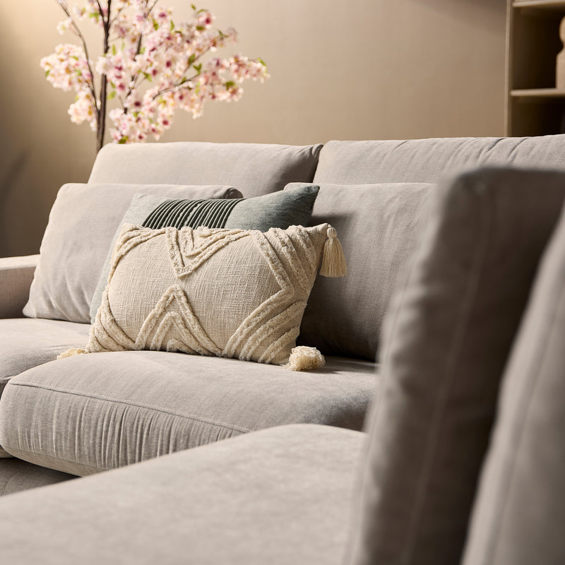 MySofa Jesse | 2,5 zits + Ottomane Rechts Beige