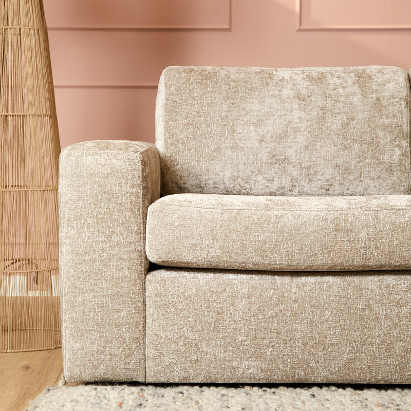 MySofa Alma | Beige 2,5 zits + Divan Rechts