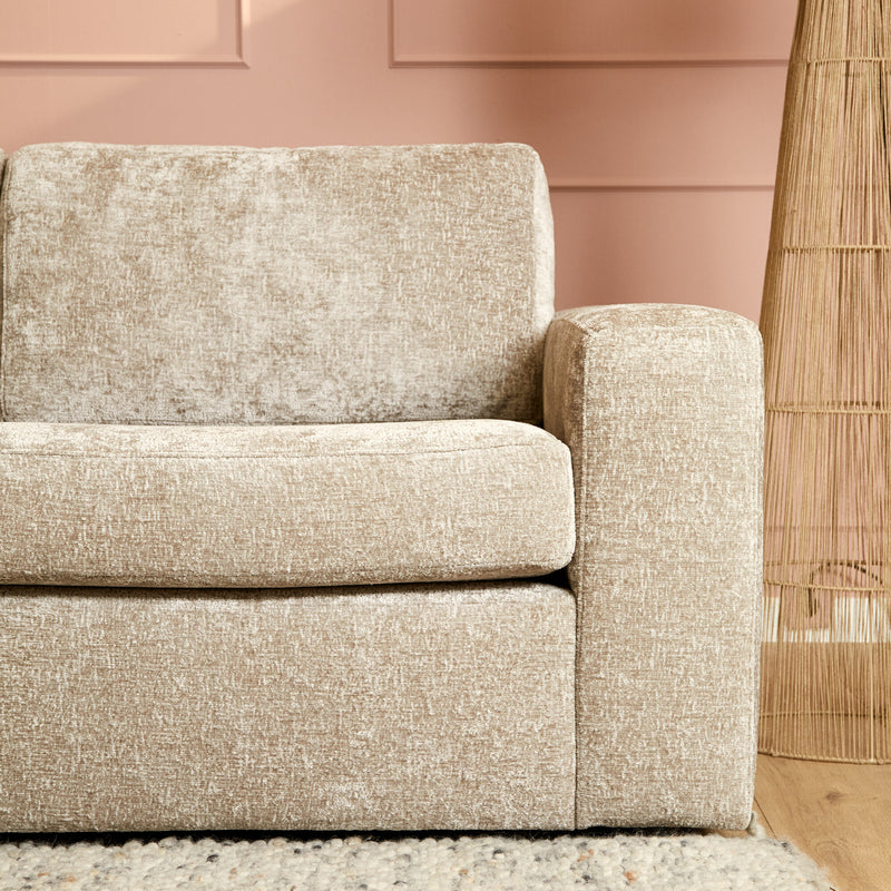 MySofa Alma | Beige Divan Links + 2,5 zits