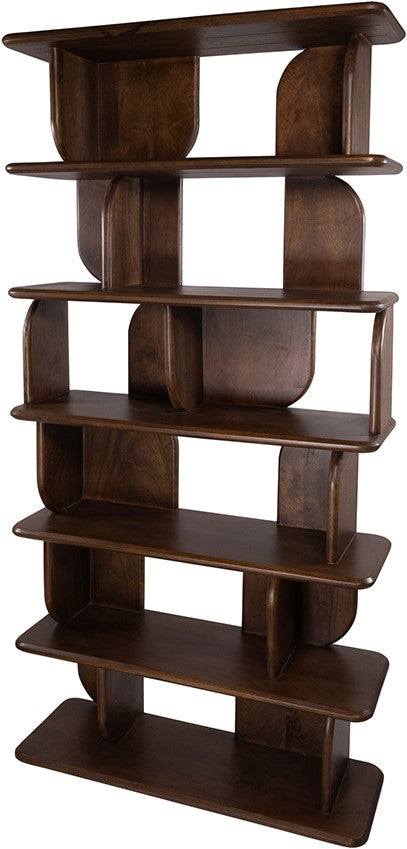 Oregano | boekenkast 90, Mango Brown Walnut