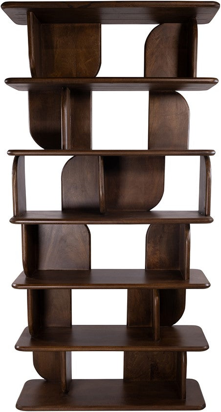 Oregano | boekenkast 90, Mango Brown Walnut