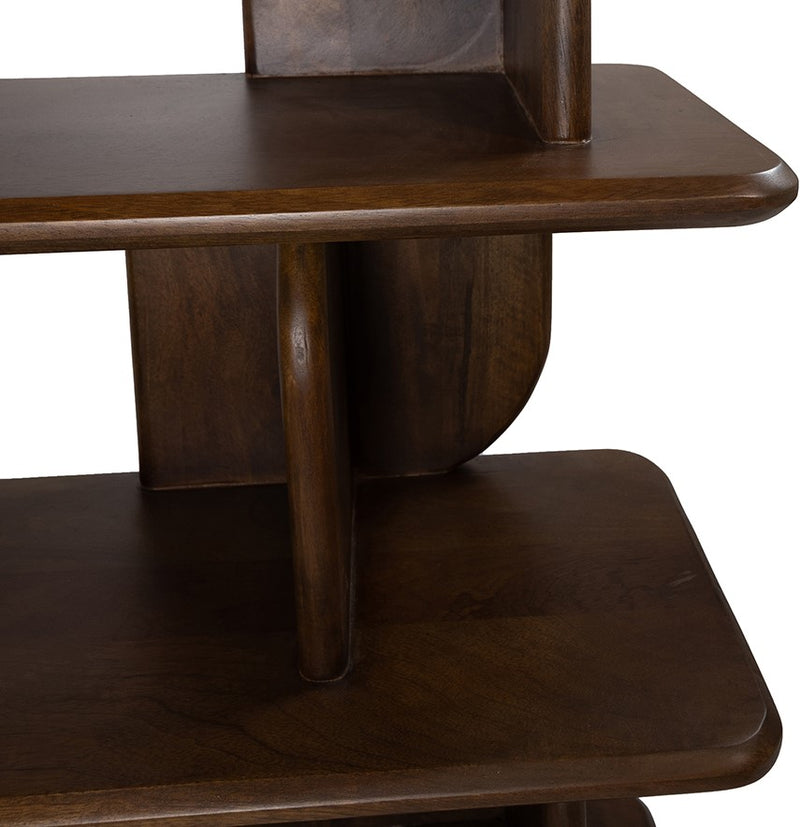 Oregano | boekenkast 90, Mango Brown Walnut