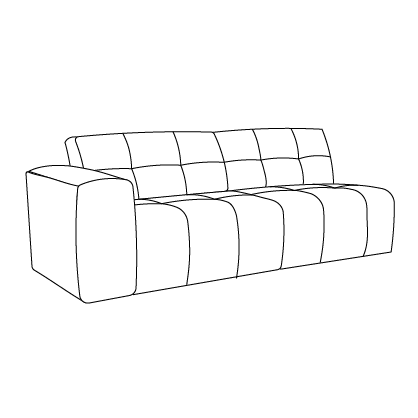 Hoekbank Wave | Meerdere vormen | Meerdere kleuren