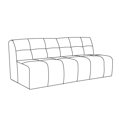 Hoekbank Wave | Meerdere vormen | Meerdere kleuren