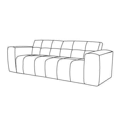 Hoekbank Wave | Meerdere vormen | Meerdere kleuren