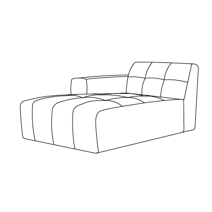 Hoekbank Wave | Meerdere vormen | Meerdere kleuren