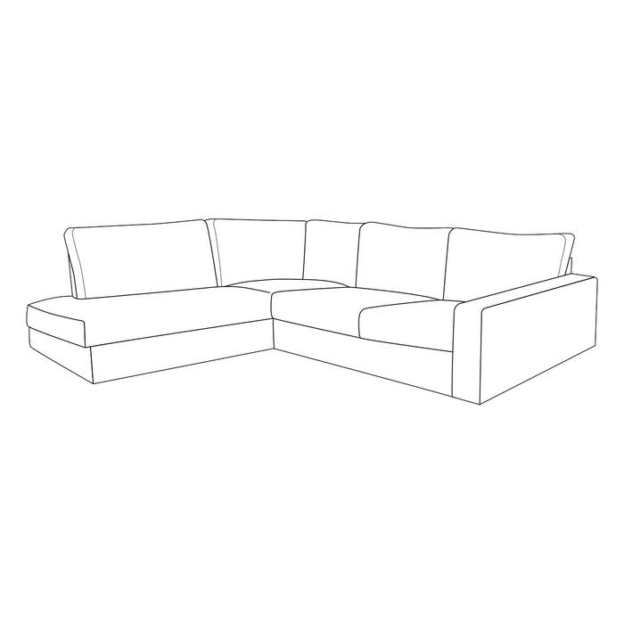 Hoekbank Uno | Meerdere vormen | Meerdere kleuren