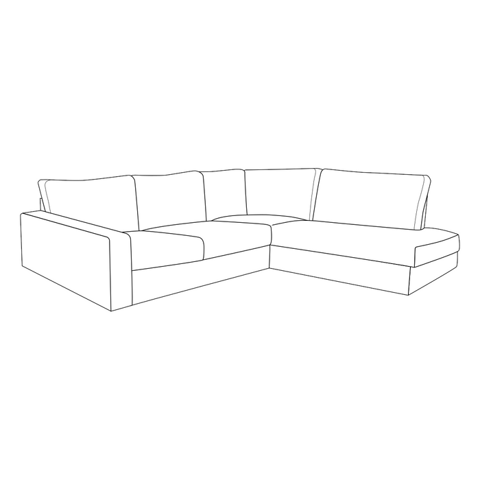 Hoekbank Uno | Meerdere vormen | Meerdere kleuren