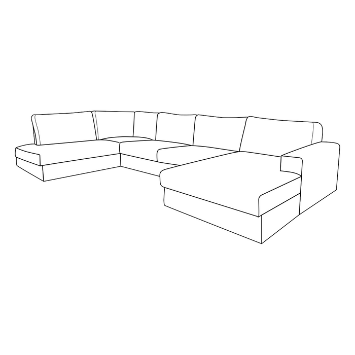 Hoekbank Uno | Meerdere vormen | Meerdere kleuren