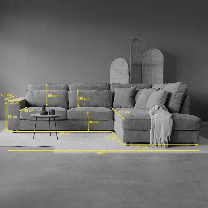 Hoekbank Richie | Meerdere vormen | Meerdere kleuren