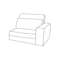 Hoekbank Richie | Meerdere vormen | Meerdere kleuren