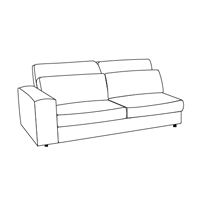 Hoekbank Richie | Meerdere vormen | Meerdere kleuren