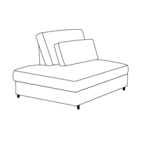 Hoekbank Richie | Meerdere vormen | Meerdere kleuren