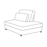 Hoekbank Richie | Meerdere vormen | Meerdere kleuren