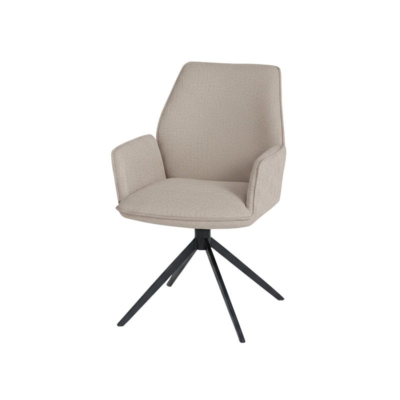Riva | eetkamerstoel draaipoot 360ARS Vibe Beige 08 (set of 2)