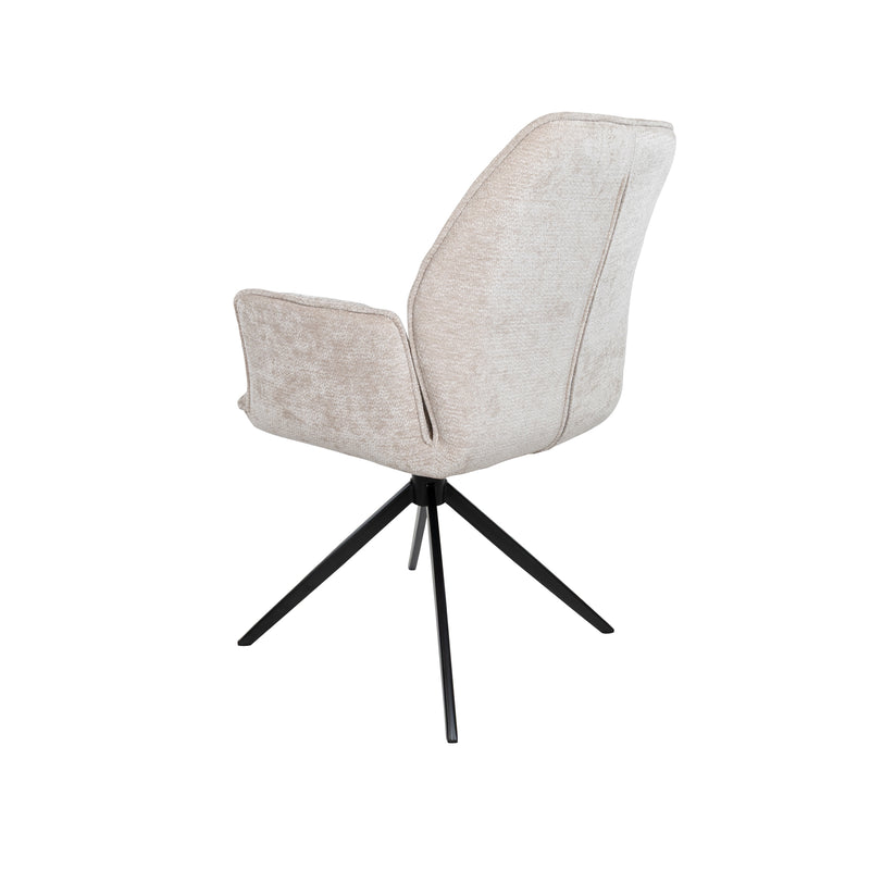 Riva | eetkamerstoel draaipoot 360ARS Vibe Beige 08 (set of 2)