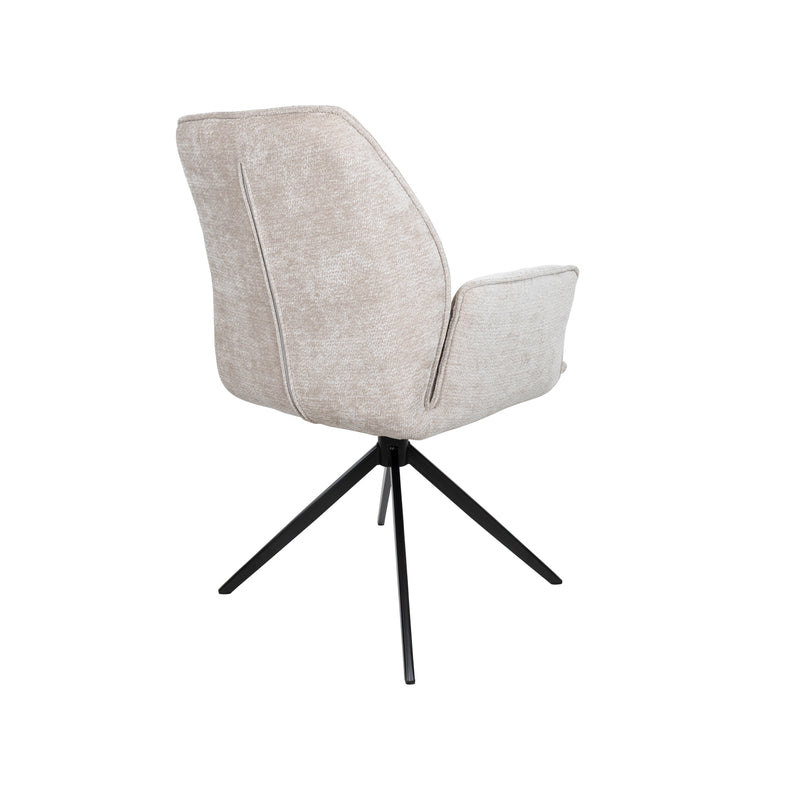 Riva | eetkamerstoel draaipoot 360ARS Vibe Beige 08 (set of 2)