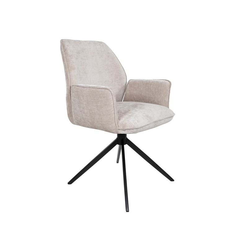 Riva | eetkamerstoel draaipoot 360ARS Vibe Beige 08 (set of 2)