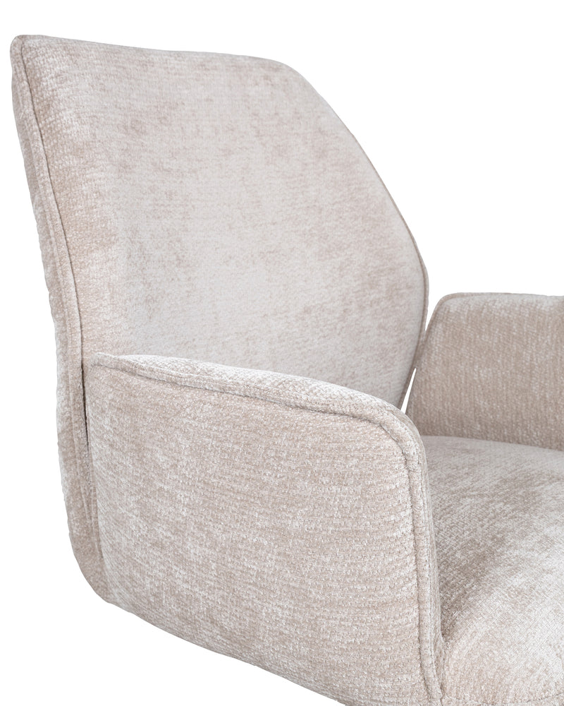 Riva | eetkamerstoel draaipoot 360ARS Vibe Beige 08 (set of 2)