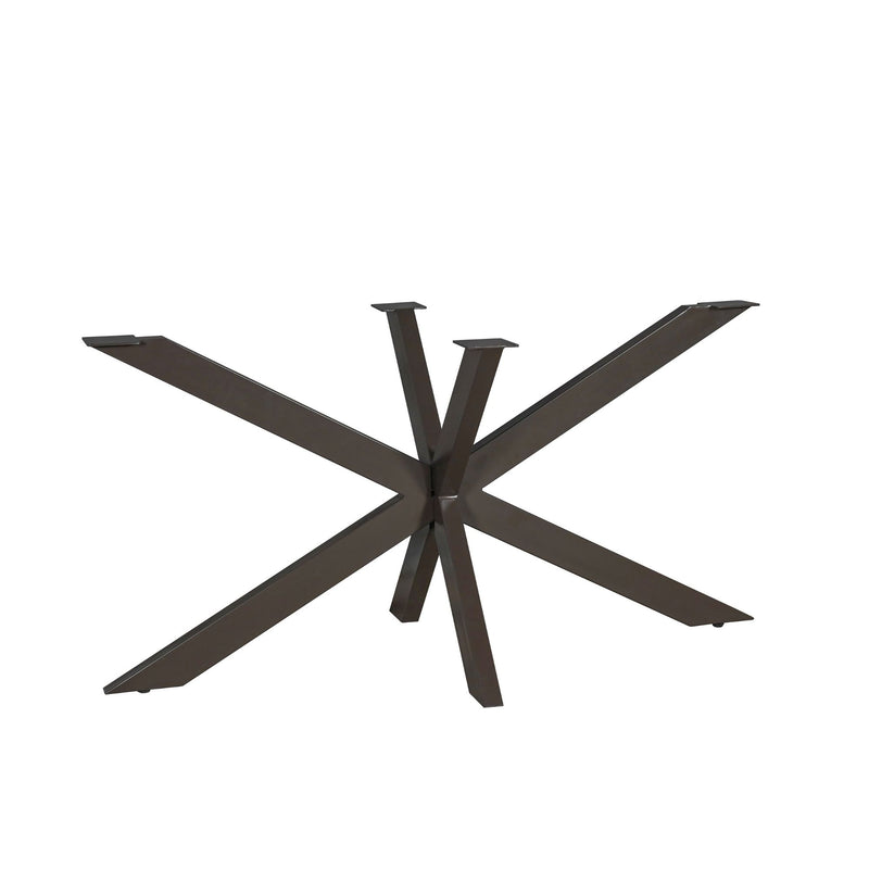 Matrixpoot Anodic | Metaal | Brown Ovaal/Rechthoek 160 cm Koker 4x8 cm
