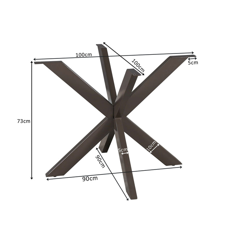 Matrixpoot Anodic | Metaal | Brown Rond Koker 4x8 cm