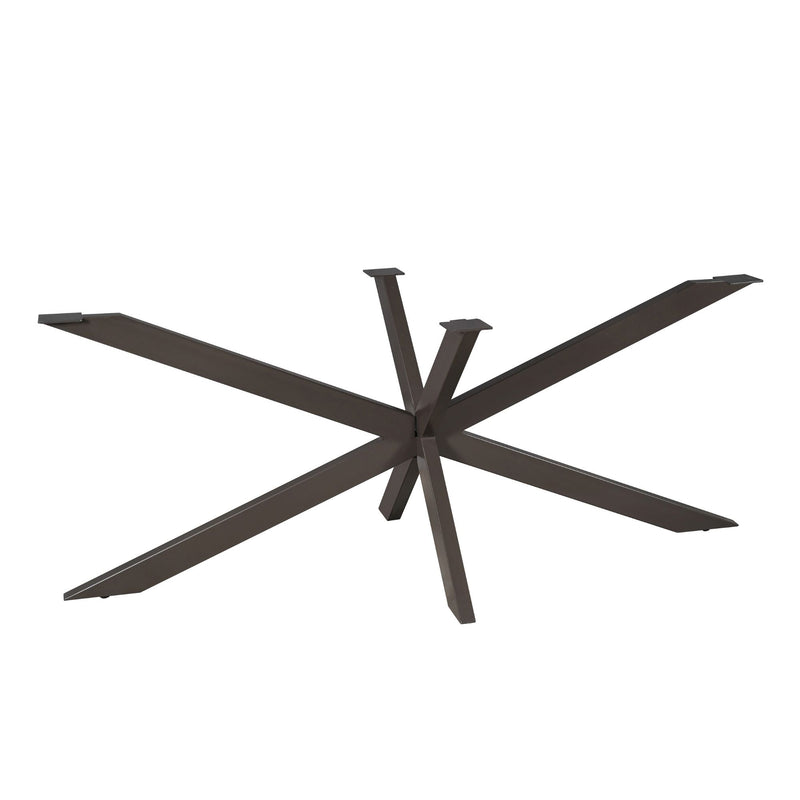Matrixpoot Anodic | Metaal | Brown Ovaal/Rechthoek 190 cm Koker 4x8 cm